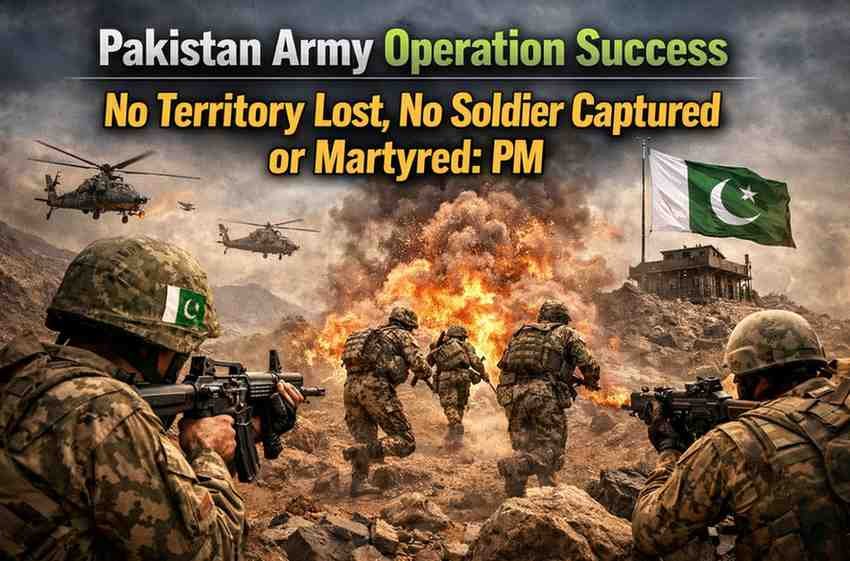 No Soldier Captured or Martyred from Pakistan Army: PM