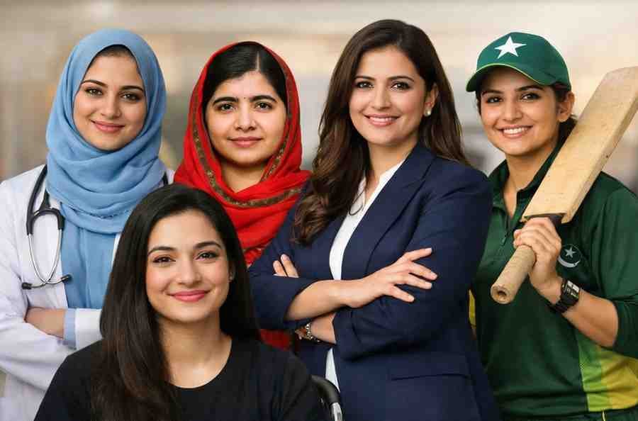 successful Pakistani women from different professions inspiring the next generation