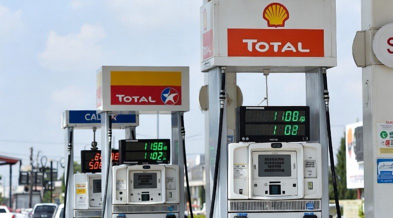 PM Shehbaz Rejects Fuel Price Hike Amid Rising Global Oil Rates Petrol pumps in Pakistan showing current fuel prices amid global oil surge