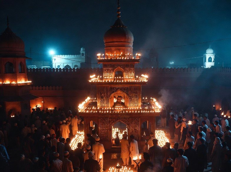 Punjab has announced a public holiday on March 28 in Lahore Mela Chiraghan festival at the shrine of Shah Hussain in Lahore with lamps and crowds