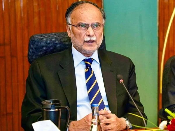 Marka-e-Haq Success Must Be Followed by Economic Victory: says Ahsan Iqbal Ahsan Iqbal addressing a business meeting after Marka-e-Haq success, emphasizing economic growth and reforms.