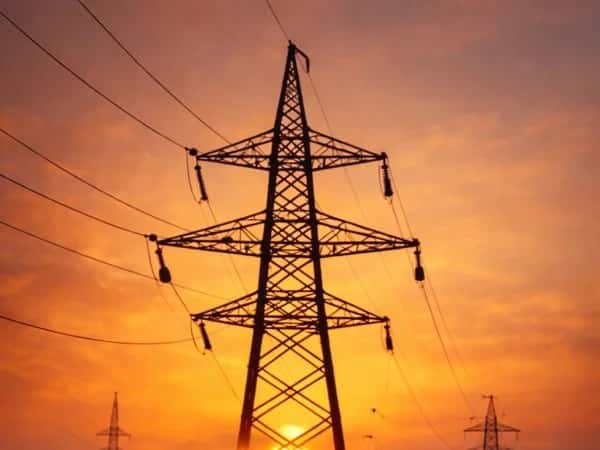 Electricity tower in Pakistan showing high-voltage transmission lines