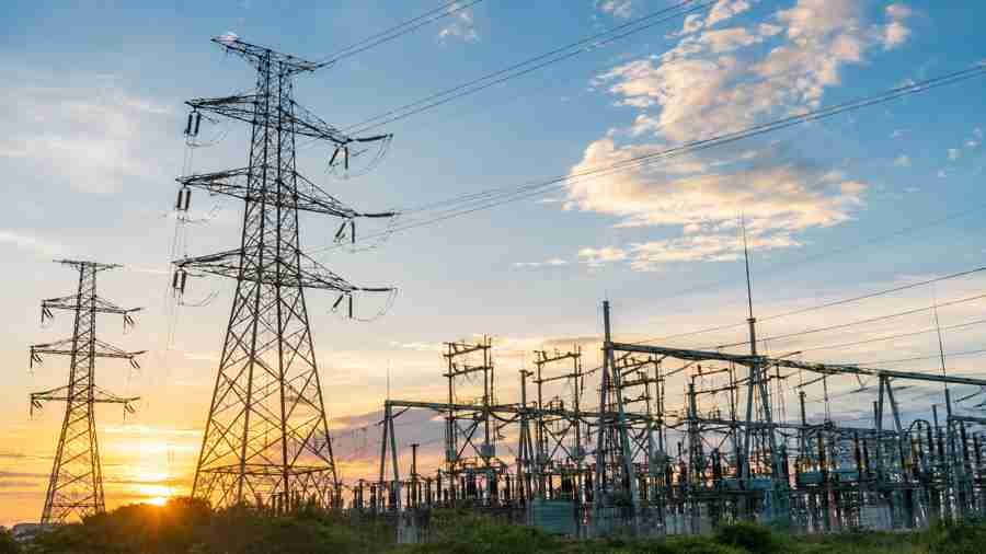 High-voltage power transmission lines and electricity distribution infrastructure in Pakistan