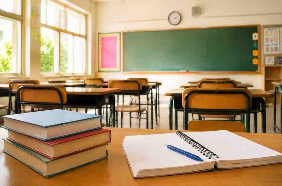 Important Update About Summer Vacations in Schools Empty school corridor during summer holidays in Punjab schools