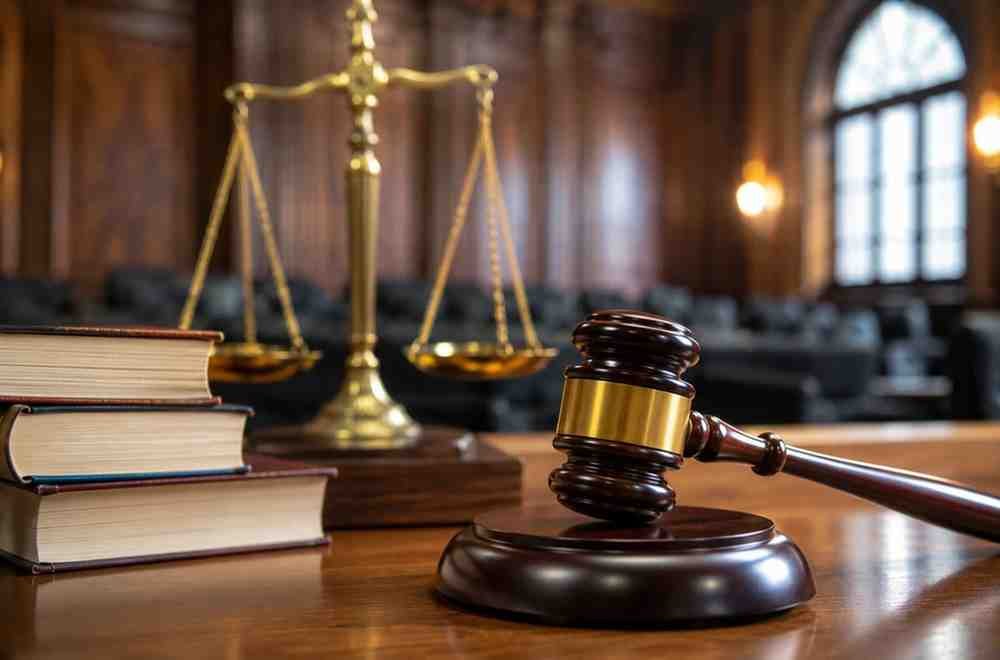 Court Clears COVID Allowance for House Doctors Young doctors walking through a hospital corridor after a court ruling on COVID allowance payments.