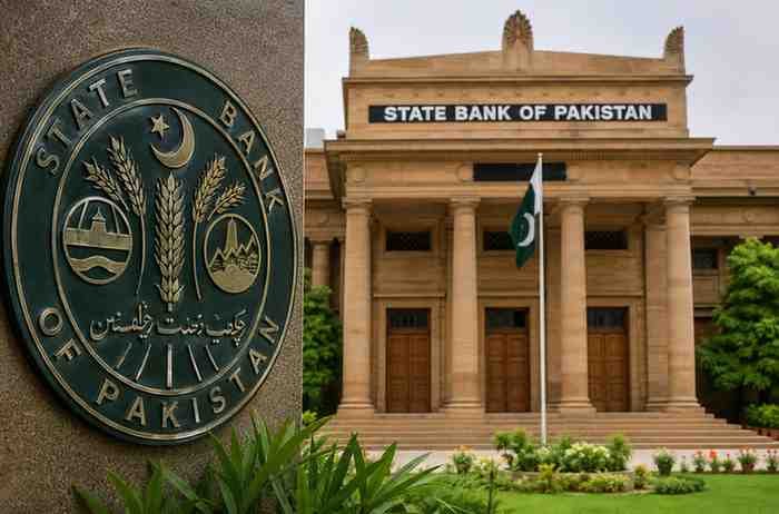 statebanksummar (2) State Bank of Pakistan headquarters building in Islamabad.