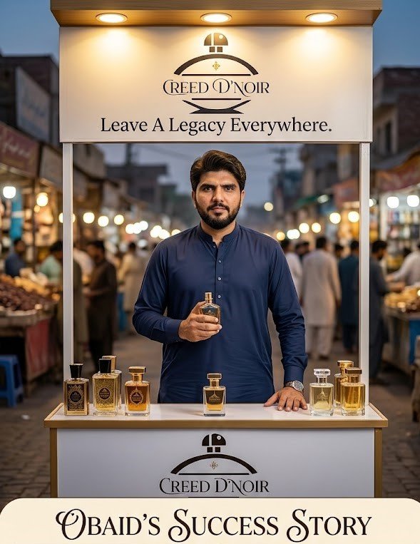 Obaid’s Success Story: From Selling Dates With Rs1,000 to Building His Own Perfume Brand