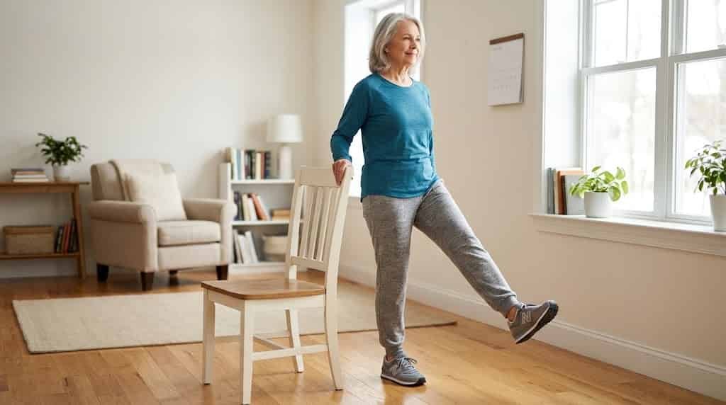 Over 65? This 10-Minute Standing Routine Can Help Rebuild Strength and Balance
