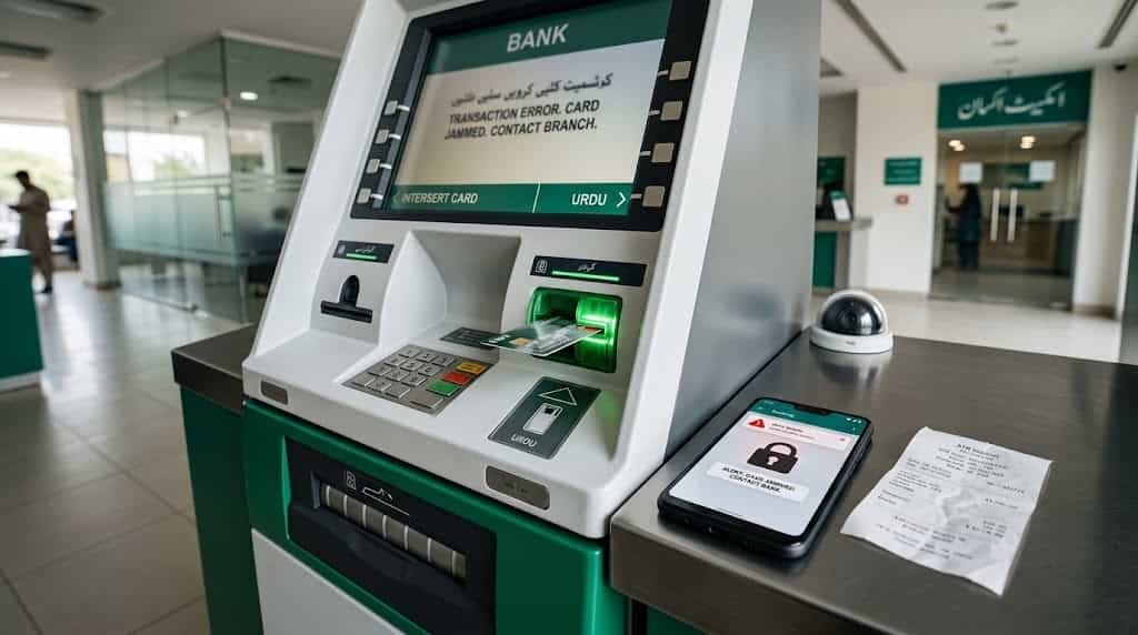 ATM Card Stuck in the Machine? What You Should Do Immediately in Pakistan ATM Card Stuck in the Machine? What You Should Do Immediately in Pakistan