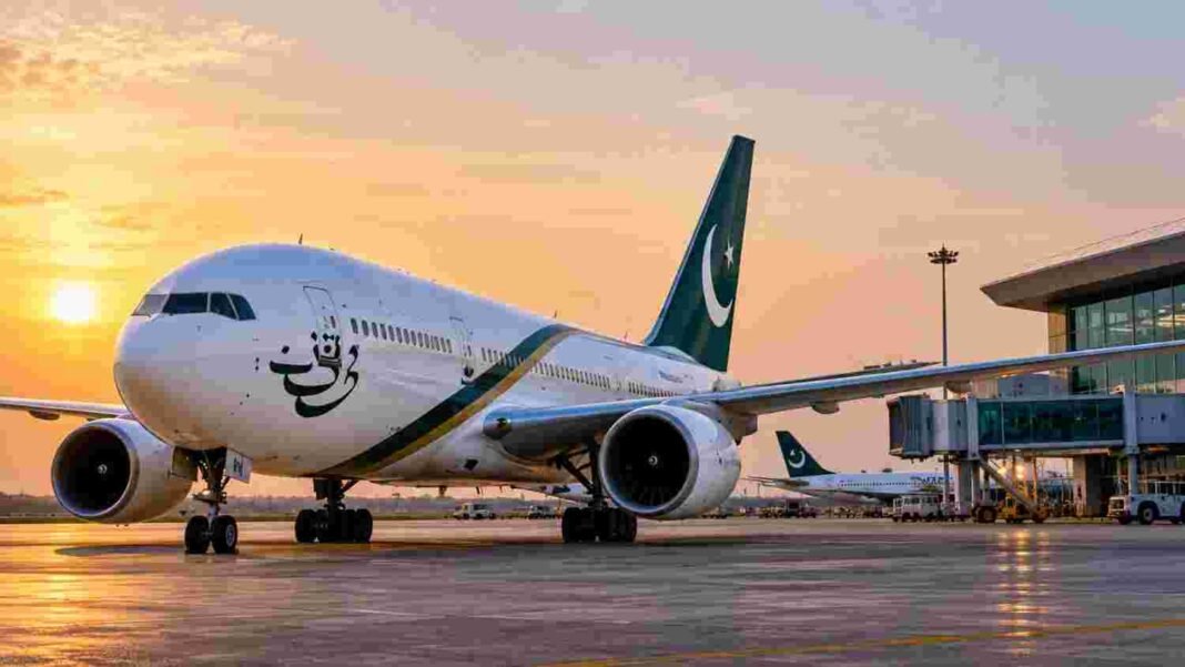 Government Clarifies PIA Aircraft Purchase PIA aircraft at airport in Pakistan