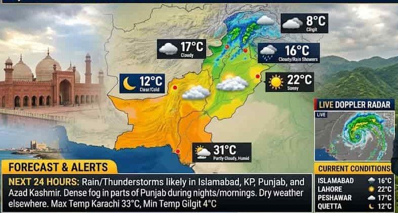 Pakistan Weather Update: Snowfall, Flood Risks and Travel Guide for Tourists