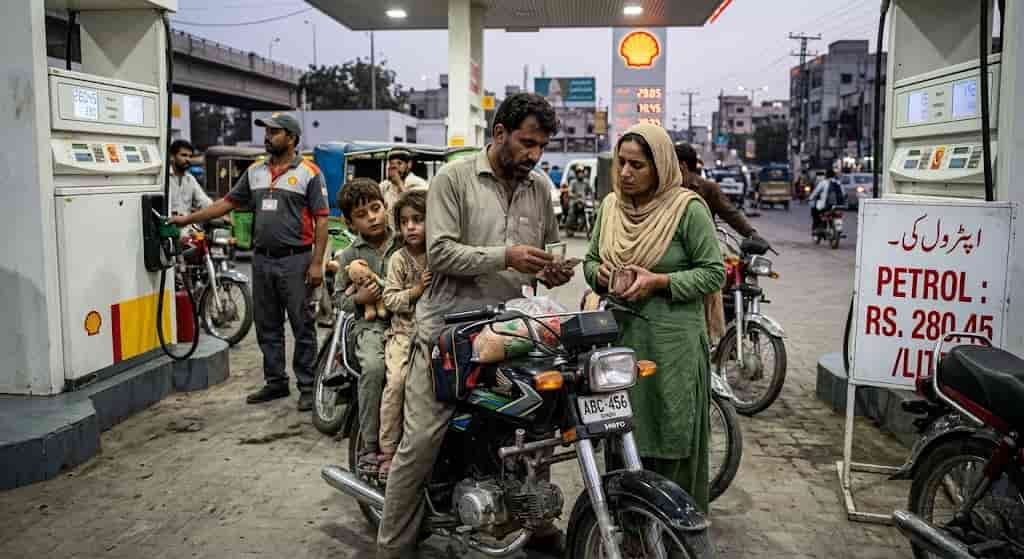 Petrol Price in Pakistan Reaches Rs358.77: How Will Poor Families Survive? Petrol price increase in Pakistan affecting poor families and daily expenses