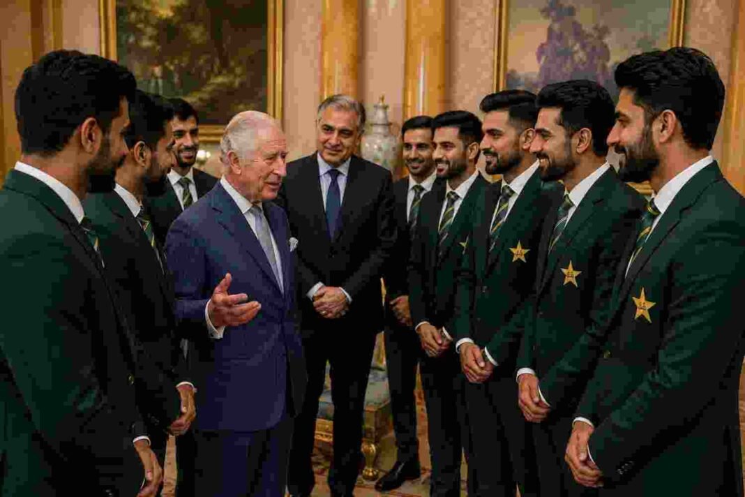 Pakistan Cricket Team Meets King Charles