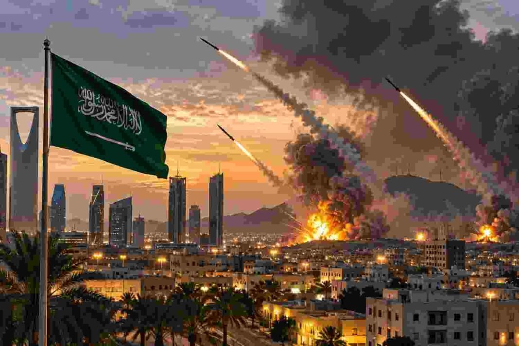 Houthi Attacks in Saudi Arabia Injure 13 Houthi Attacks in Saudi Arabia Injure 13