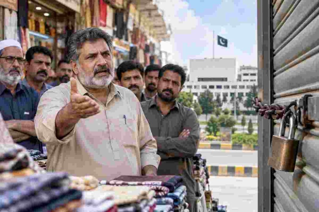 Traders Reject Lockdown Proposal Pakistani traders oppose the proposed lockdown and warn of protests.