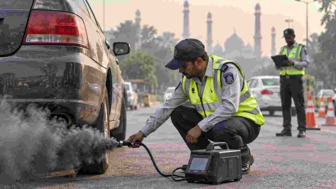 Vehicle Owners Alert! Deadline Set for October 15 Punjab checking smoke-emitting vehicles before October 15 deadline