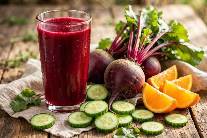 Beetroot, Cucumber and Orange Juice: Benefits, Diabetes Guide and Recipe
