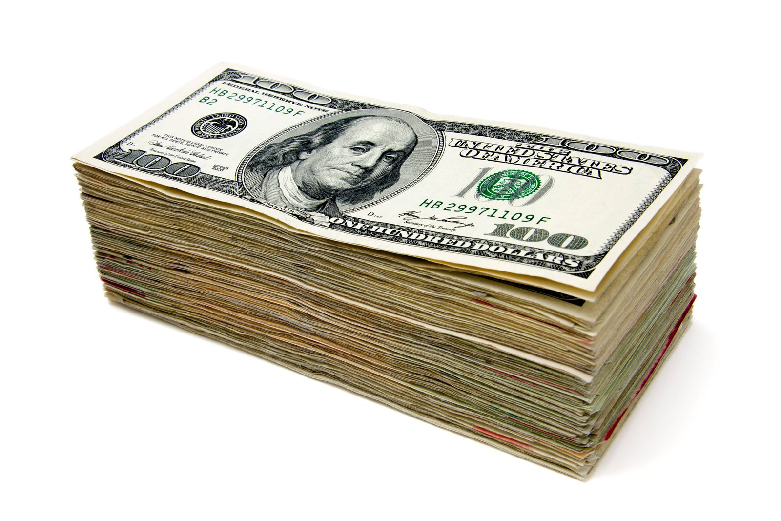 best personal loans 2026 - stack of hundred dollar bills representing loan funds