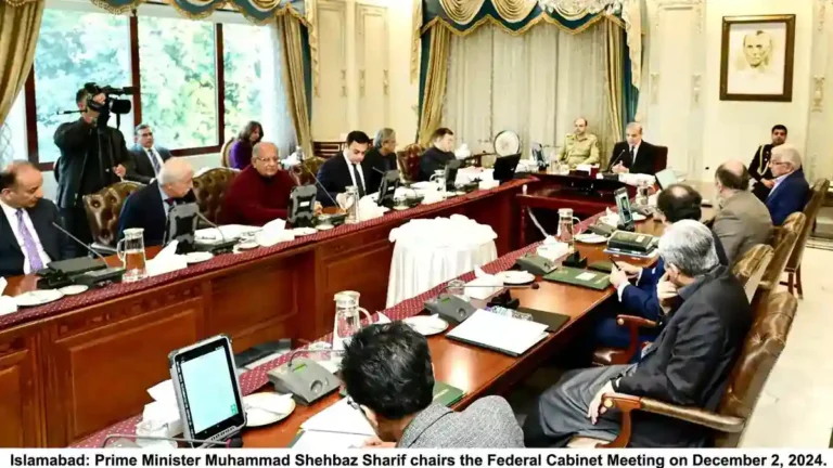 Cabinet Meeting Agenda Today: What Pakistan’s Federal Cabinet Discusses