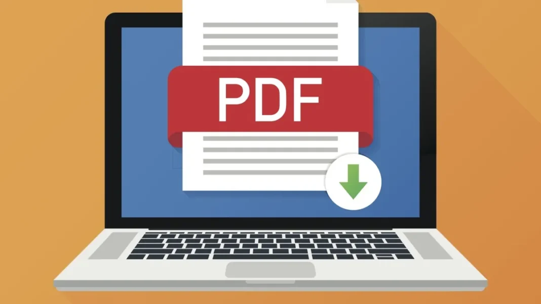 Constitution of Pakistan in Urdu PDF Download: Where to Get It PDF document download on laptop screen
