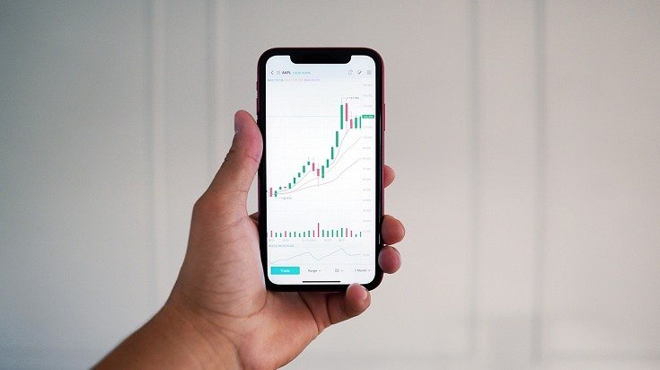 Best Investment Apps for Small Starters in 2026 Smartphone showing investment charts