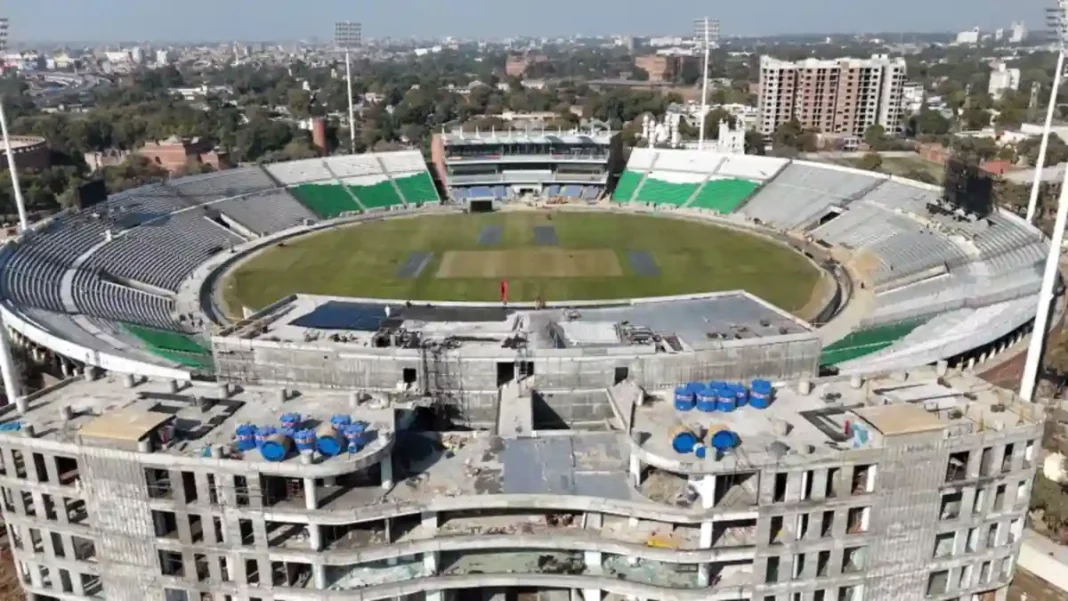 Match in Lahore Today: What’s On at Gaddafi Stadium Aerial view of the renovated Gaddafi Stadium Lahore