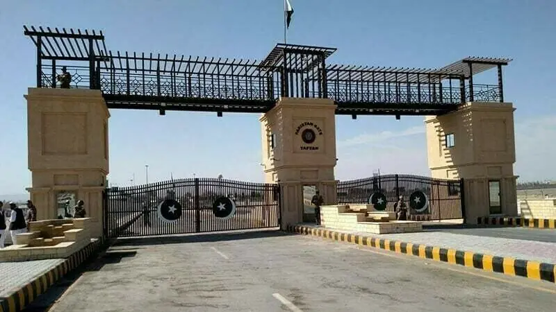 Pakistan Suspends Iran Trade Through Gabd-Rimdan and Taftan Crossings The Pakistan Gate at Taftan — trade through the Iran trade corridors of Gabd-Rimdan and Taftan has been suspended