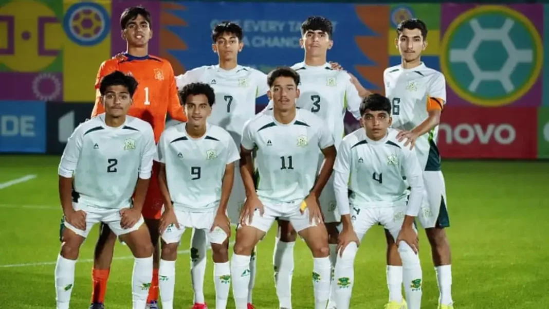 Pakistan U15 Thrash Cook Islands 7-1 to Reach Tier F Final