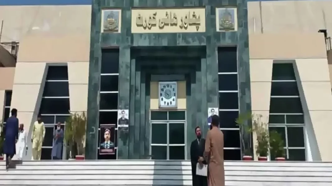 PHC Seeks Replies on KP Governor’s Rule The Peshawar High Court building, as the PHC seeks replies on the KP governor's rule case
