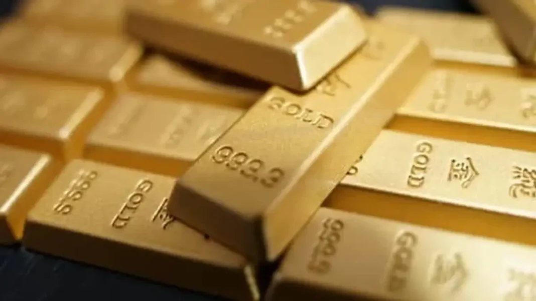 Gold One-Year Low as Prices Fall Below $4,000 Stacked gold bars after the gold one-year low