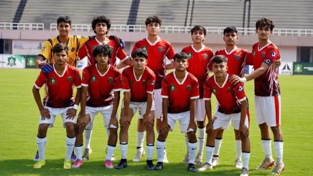 Pakistan Name 14-Member Squad for FIFA U-15 World Cup Festival in Baku Pakistan U15 World Cup squad: an undated photograph of Pakistan's U-15 football team released by the PFF
