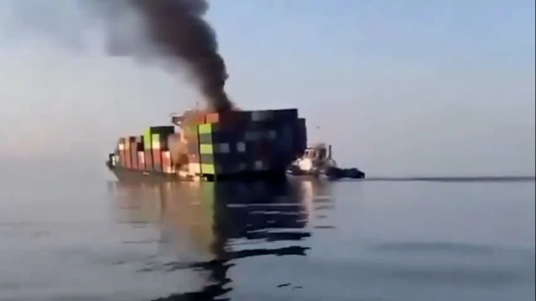 Hormuz Ship Sinking: GFS Pride Goes Down as Unverified iPhone Footage Goes Viral