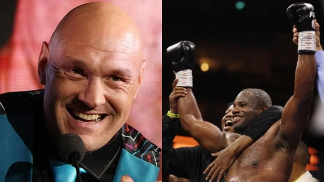 Tyson Fury Rates Daniel Dubois Among Best Heavyweights Heavyweight boxers Tyson Fury and Daniel Dubois