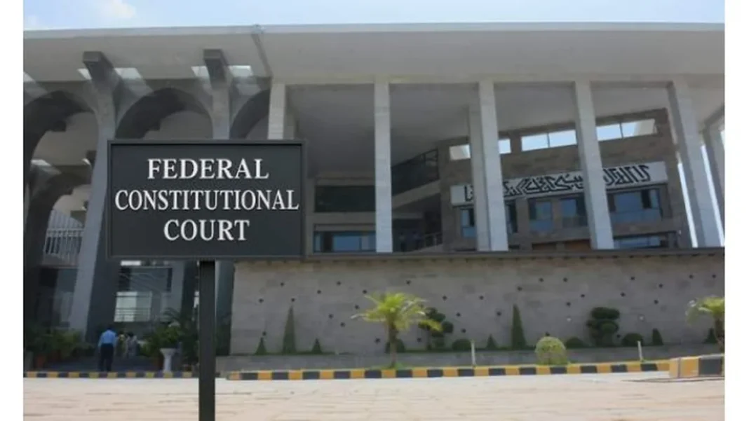 FCC Sets Limits on High Court Powers in Discipline Cases The Federal Constitutional Court building in Islamabad, the court that ruled on high court powers