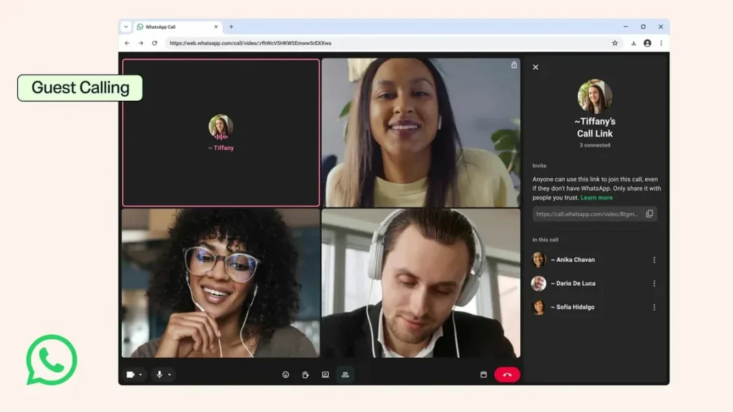 WhatsApp Guest Calls Let Anyone Join Without an Account WhatsApp guest calls - join a WhatsApp call without an account