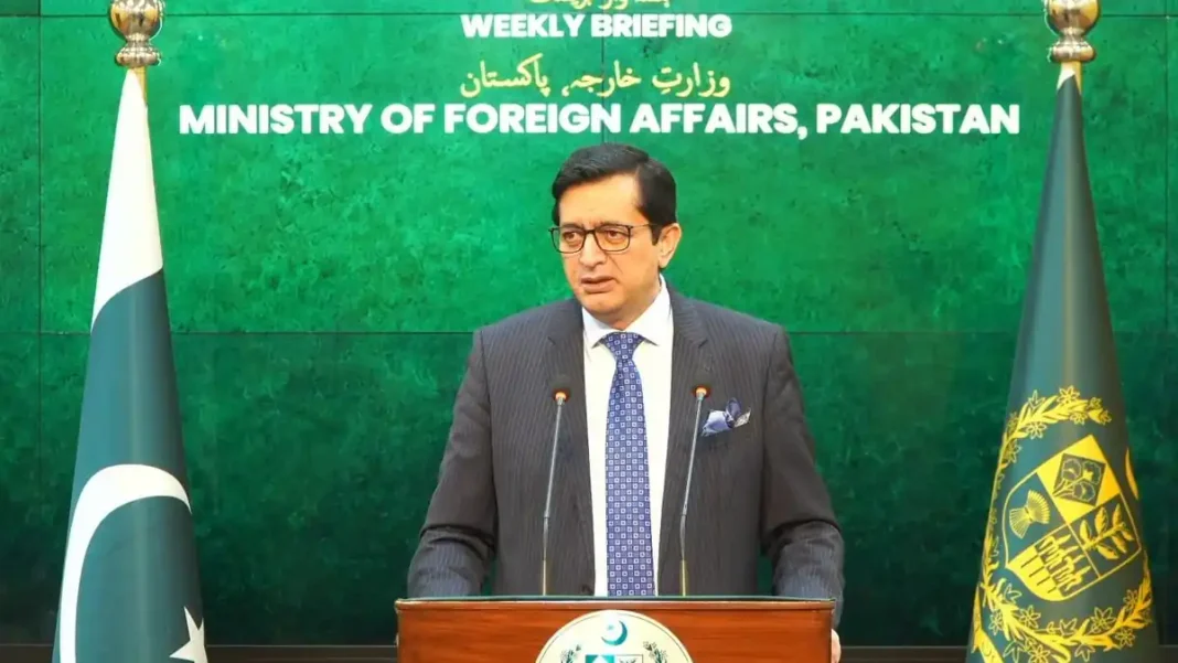 Pakistan Rules Out Unconditional Talks with Afghanistan Foreign Office spokesperson Sajjad Haider Khan addresses the weekly briefing in Islamabad where Pakistan ruled out unconditional talks with Afghanistan