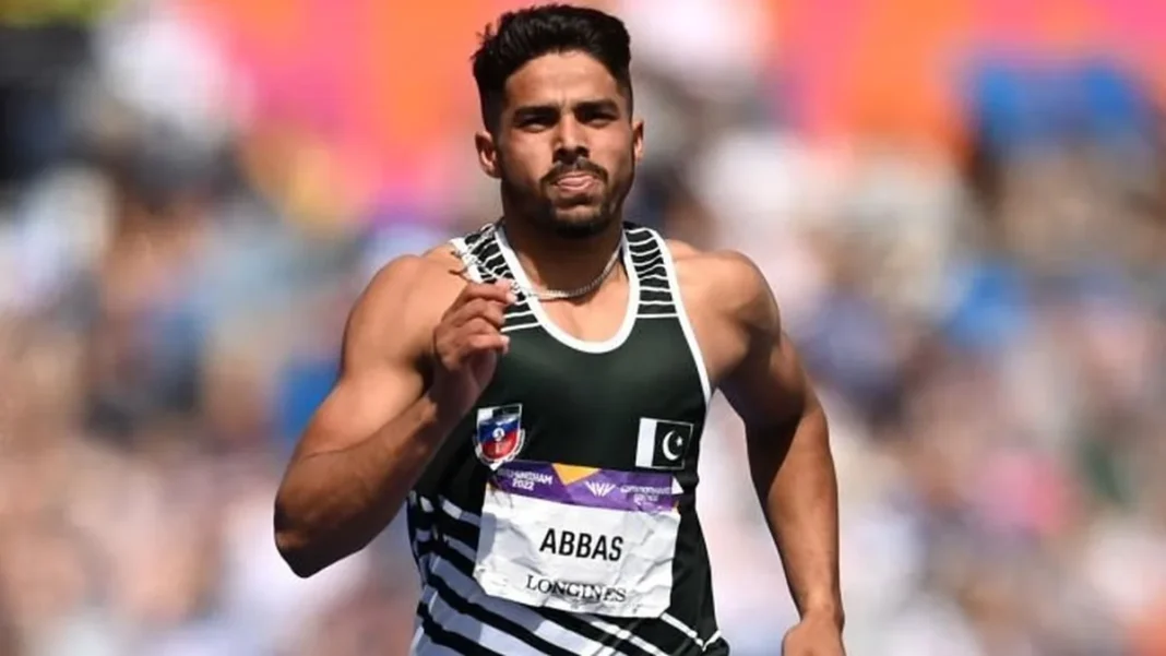 Shajar Abbas holds off 19-year-old Ataullah in 100m photo finish at National Athletics Championship Shajar Abbas, Pakistan's fastest man, wins the 100m national title
