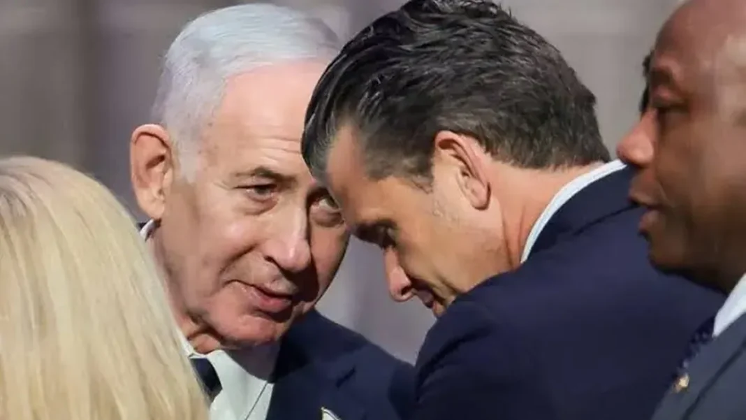 Hegseth holds unannounced talks with Netanyahu in Israel on Iran threat Benjamin Netanyahu and Pete Hegseth during the Hegseth Netanyahu Israel visit
