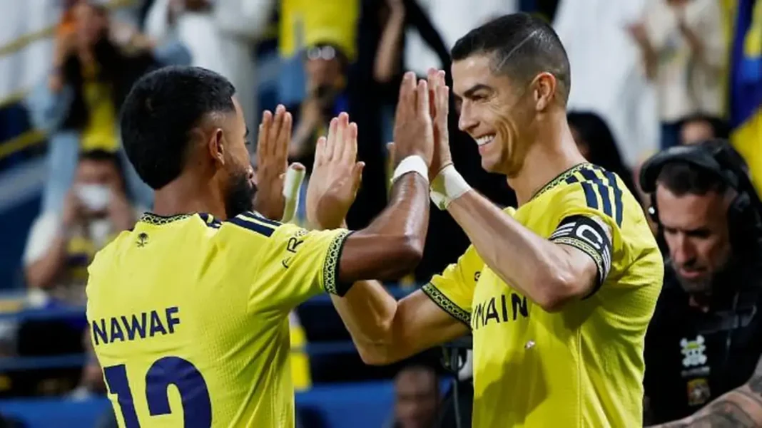 Ronaldo scores 980th career goal on Al-Nassr return after Portugal fallout Ronaldo 980th goal - Geo Super photo