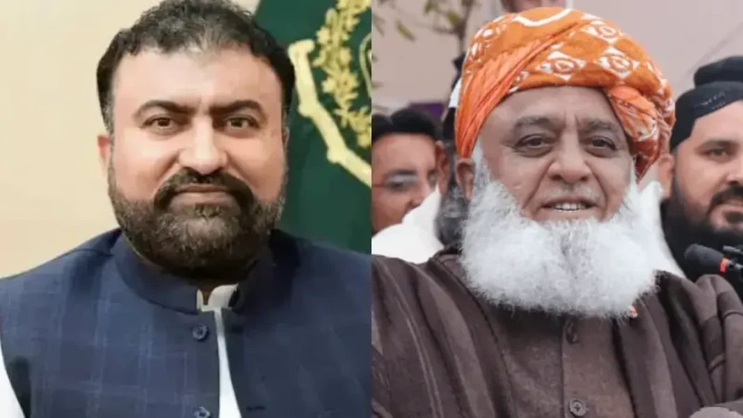 Bugti Urges Fazl to Keep National Security Above Politics Sarfraz Bugti Fazlur Rehman - Balochistan CM and JUI-F chief