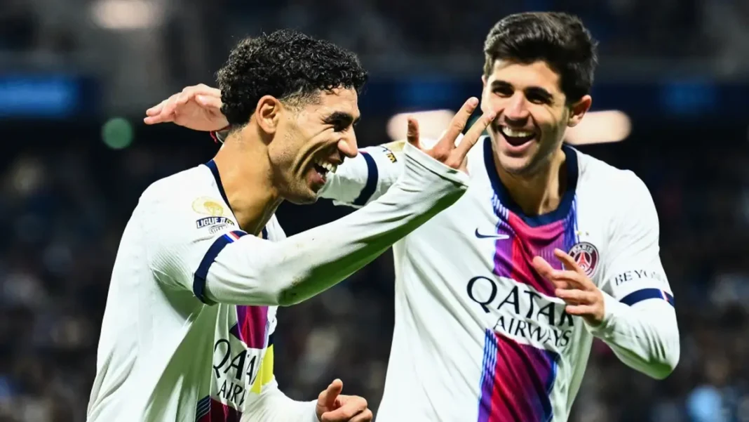 Hakimi Hat-Trick Seals PSG 5-1 Win at Le Havre Hakimi Hat-Trick Seals PSG 5-1 Win at Le Havre