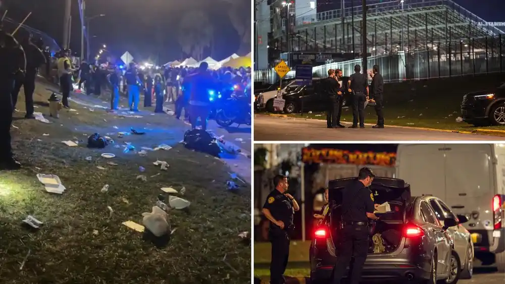 Florida University Shooting Leaves 12 Hurt in Tallahassee Police at the scene in Tallahassee — Florida university shooting