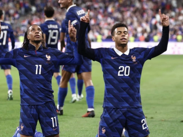 France Beat Belgium 4-1 as Italy Beat Turkey in Nations League France players celebrate after France beat Belgium 4-1 in the Nations League in Paris