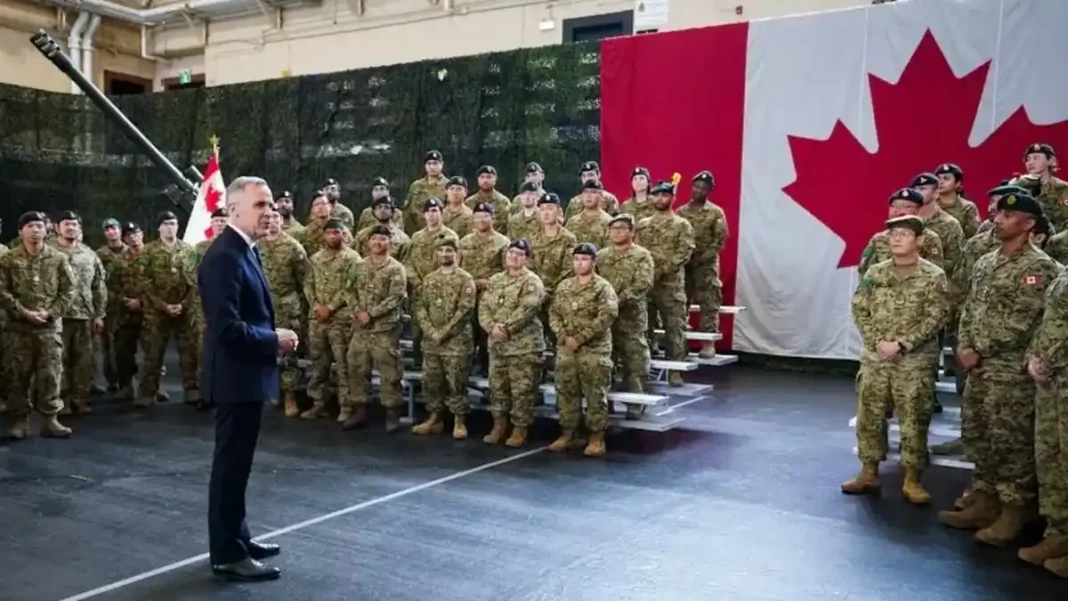 Deaths Reported After Serious Incident and Fire at Canadian Military Base in Alberta Canadian Armed Forces personnel at a ceremony — Canada military base incident