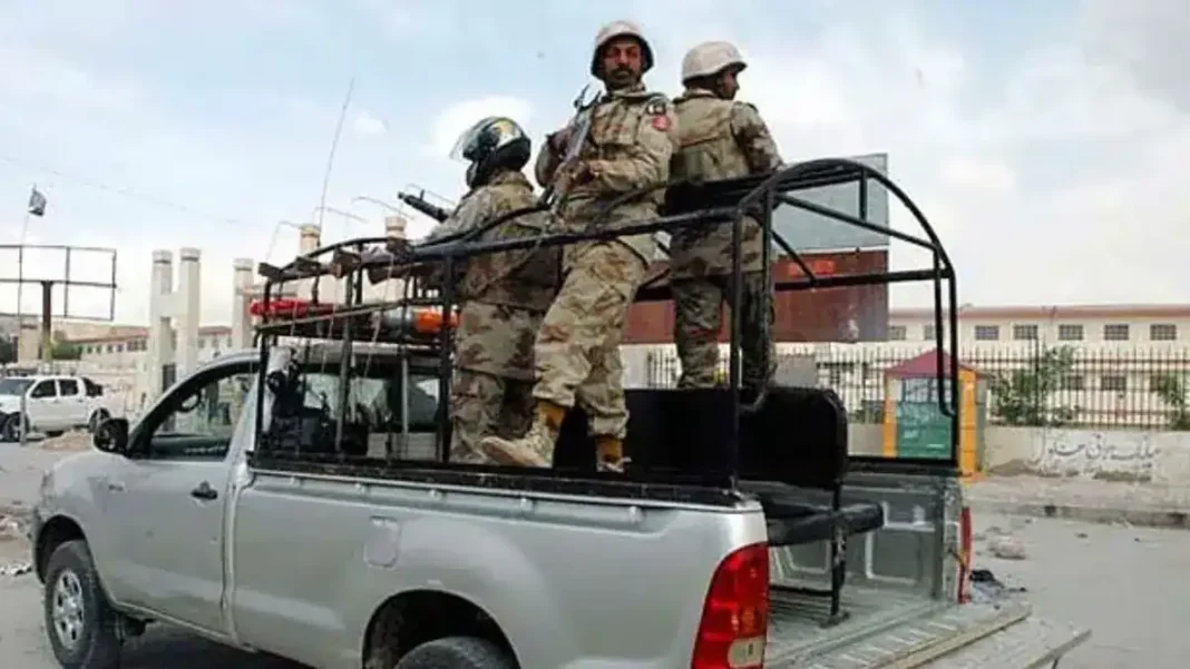 Two Wanted Militants Killed in Dalbandin Intelligence-Based Operation Security personnel on patrol in Balochistan after the Dalbandin IBO operation