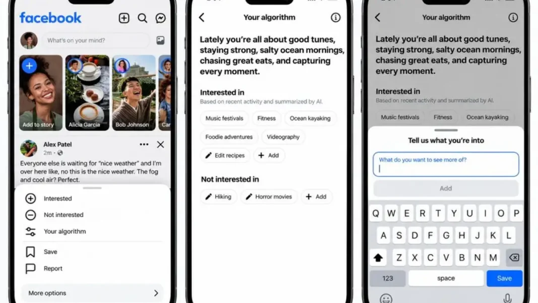 Facebook Now Lets Users Reshape Their Feed With Plain-Text Prompts