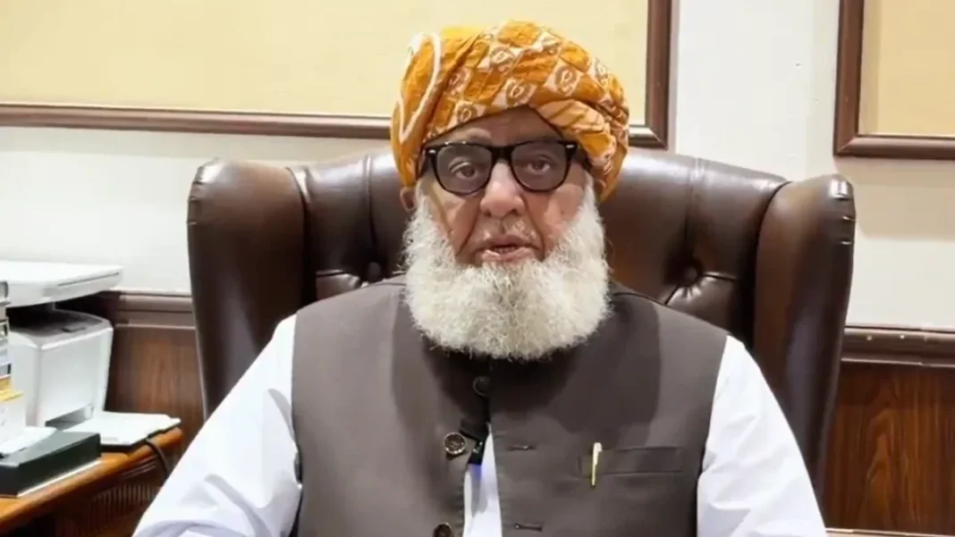 Fazl Says Criticism Not Aimed at Institutions as Ministers Hit Back Over KP Emergency Remarks Fazl Says Criticism Not Aimed at Institutions as Ministers Hit Back Over KP Emergency Remarks