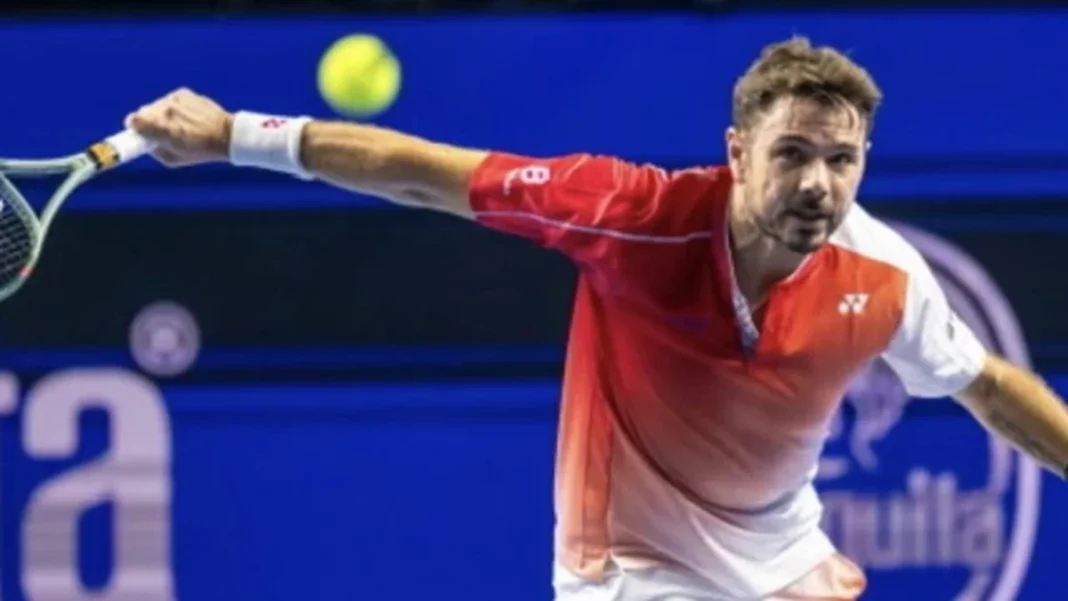 Wawrinka Ends Tennis Career After Basel Defeat Stan Wawrinka plays a backhand — Wawrinka ends tennis career