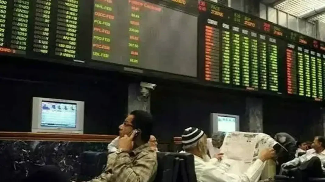 PSX Opens Lower as Traders Await Rate Decision Share price boards — PSX opens lower