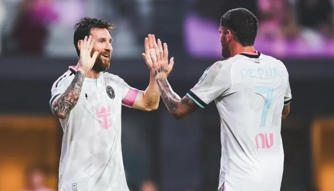 Messi Inspires Inter Miami to MLS Playoff Spot with Win Over NYCFC Lionel Messi in action as the messi inter miami playoff spot was sealed with a 2-0 win over New York City FC